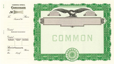 Goes® 512 Green Eagle No Text Common Notice