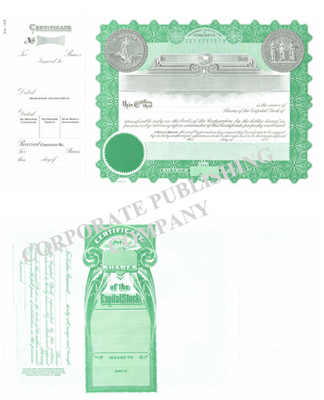 Goes® 156 Virginia  State Capital Stock Certificates