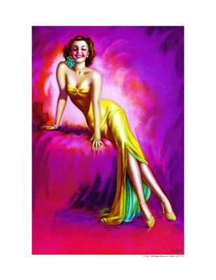 Pinup Poster - Alluring!