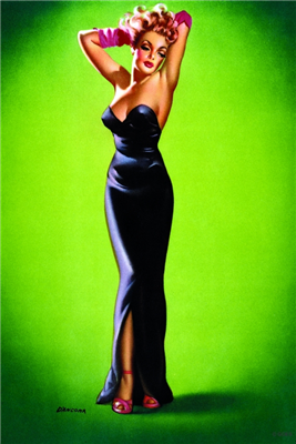 Pinup Poster - In the Spotlight