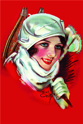 Pinup Poster - Snow Belle