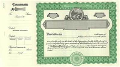 Goes® 514 Ohio State Stock Certificates