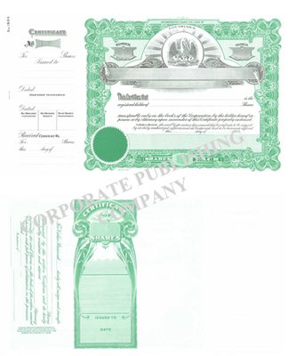 Goes® 193H State of Louisiana Stock Certificates